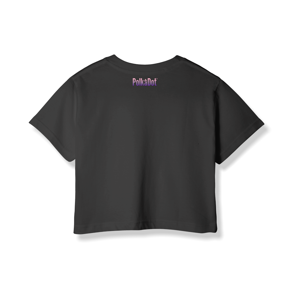 Embroidered PolkaDot Crop Top — view 4 | PolkaDot™