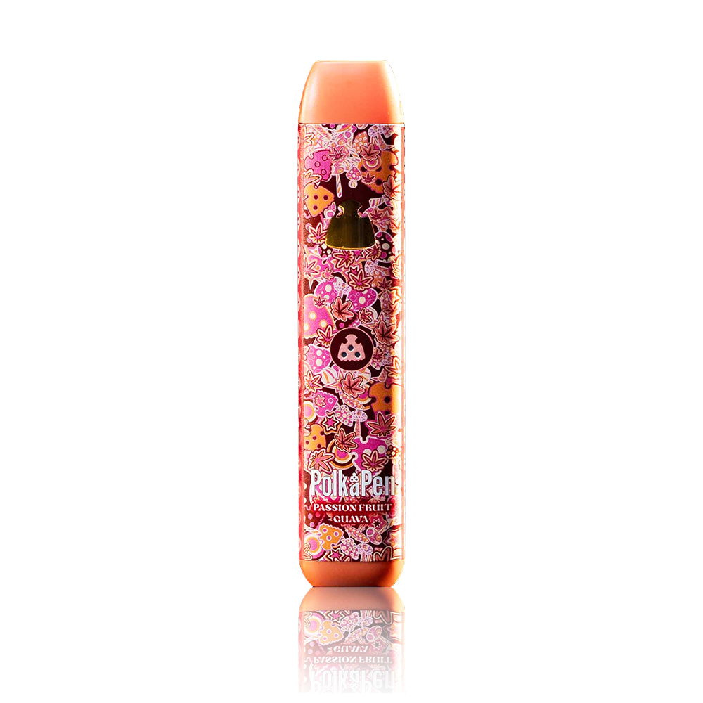 Passionfruit Guava PolkaPen — PolkaPen hemp-derived disposable vape | PolkaDot™