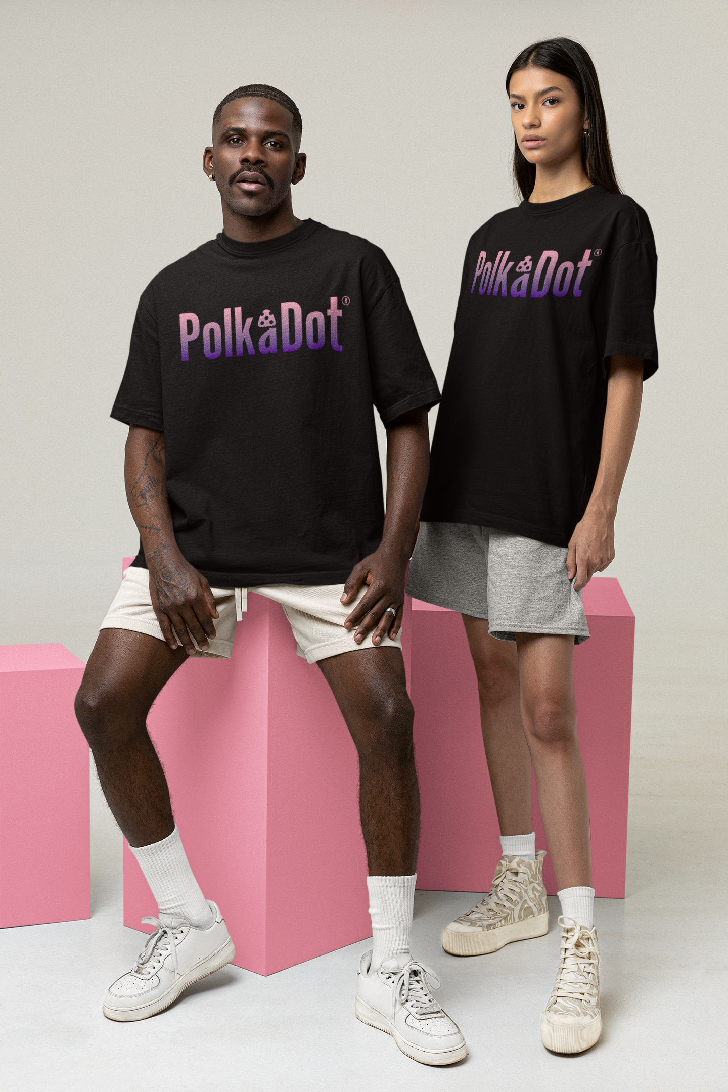 Classic Polkadot T-Shirt — view 3 | PolkaDot™