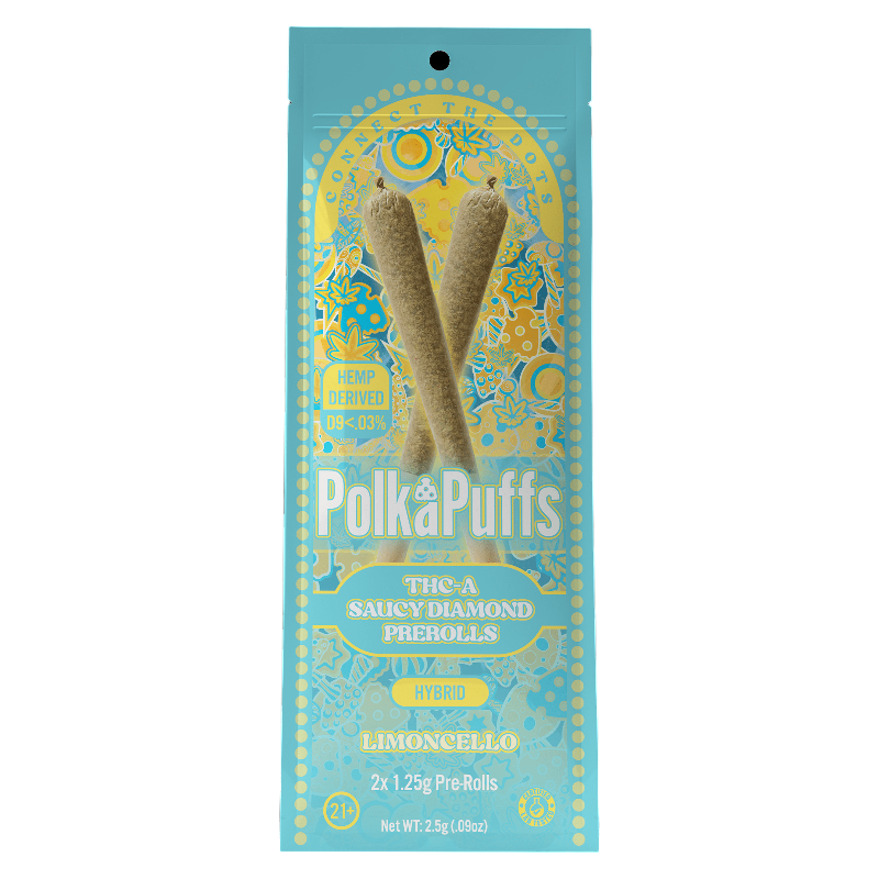 Limoncello PolkaPuff — PolkaPuff hemp disposable vape | PolkaDot™