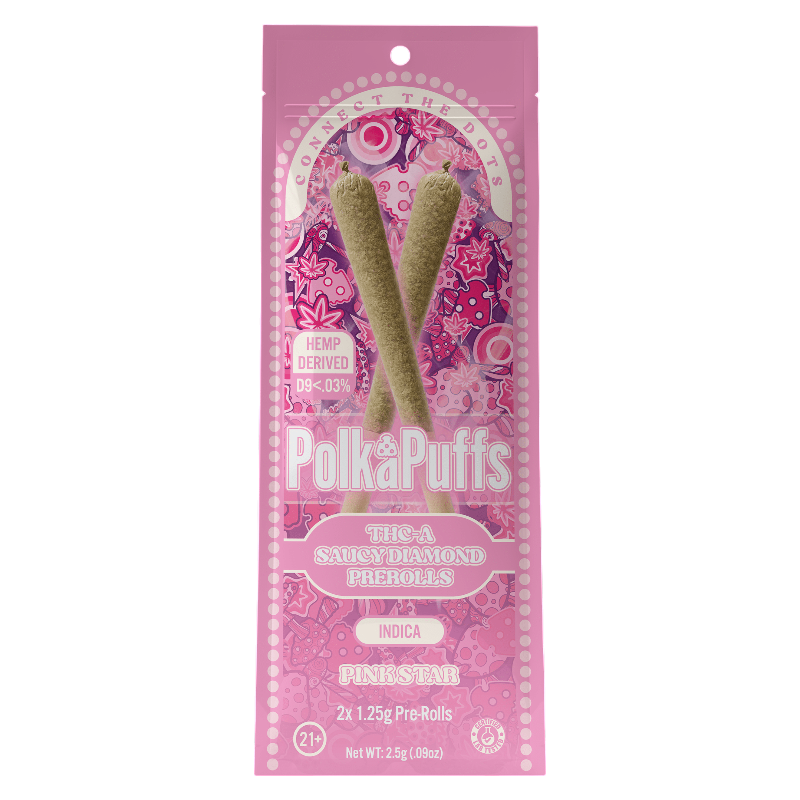 PinkStar PolkaPuff — PolkaPuff hemp disposable vape | PolkaDot™