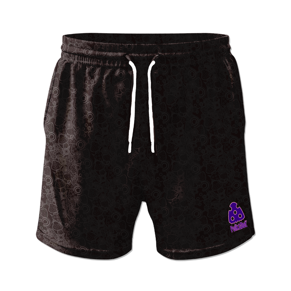 Polkadot All-Over Print Shorts — mushroom brand apparel | PolkaDot™