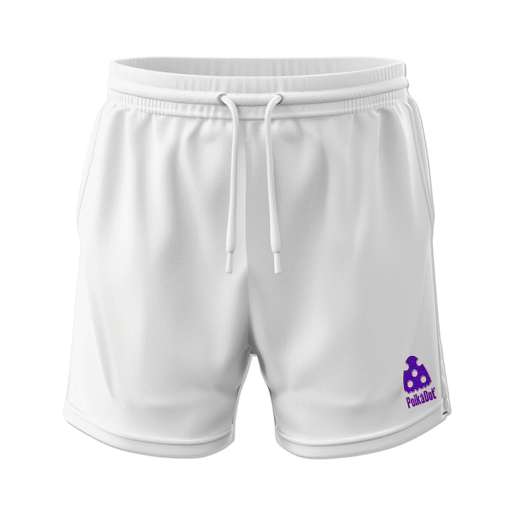 Embroidered PolkaDot Shorts — mushroom brand apparel | PolkaDot™